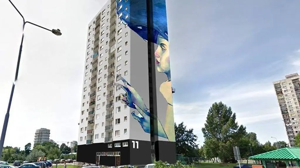 Pomalowane miałyby być cztery bloki