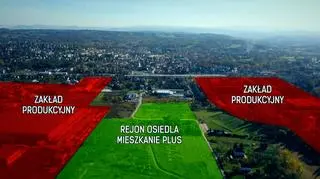 Pomiędzy zakładami produkcyjnymi planowana jest budowa osiedla w ramach programu Mieszkanie Plus