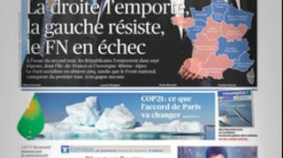 Poniedziałkowa okładka "Le Figaro"