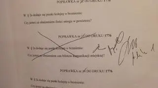 Poprawki PiS do uchwały PO str