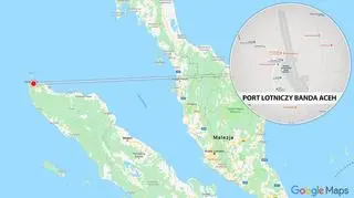 Port lotniczy Banda Aceh w Indonezji 