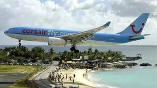 Port lotniczy Princess Juliana na karaibskiej wyspie Sint Maarten