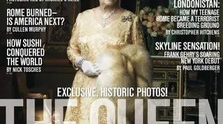 Portret królowej autorstwa Annie Leibovitz dla "Vanity Fair" z 2007 roku