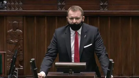 poseł Konfederacji o przeciekach