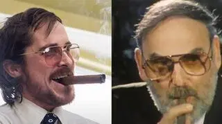 Postać, którą gra Christian Bale, oparto na Melvinie "Melu" Weinbergu (po prawej)