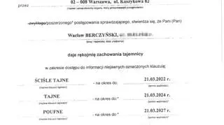 Poświadczenie bezpieczeństwa wydane przez SKW
