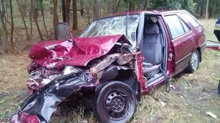Poszkodowane zostały 4 osoby, dwie zabrano do szpitala