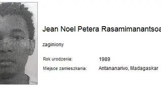 Poszukiwany mężczyzna to 28-letni Jean Noel Petera Rasamimanantsoa