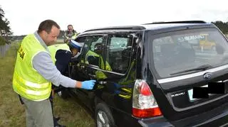 Potem mężczyzna próbował uciekać na pieszo 