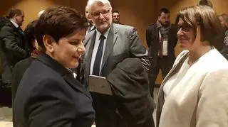 Powitanie Beaty Szydło