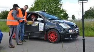 Poza tym rajd przebiegał bez komplikacji 