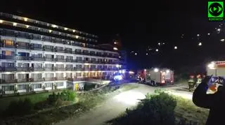 Pożar hotelu w Karpaczu