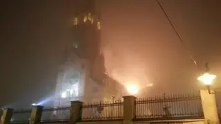 Pożar katedry pod wezwaniem Najświętszej Maryi Panny w Sosnowcu