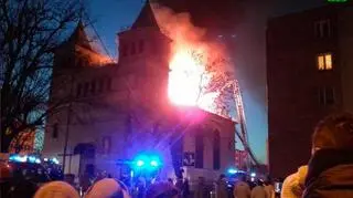 Pożar kościoła
