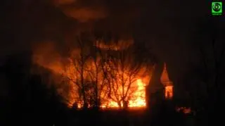 Pożar kościoła