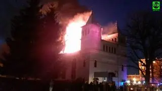 Pożar kościoła