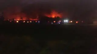 Pożar kurnika