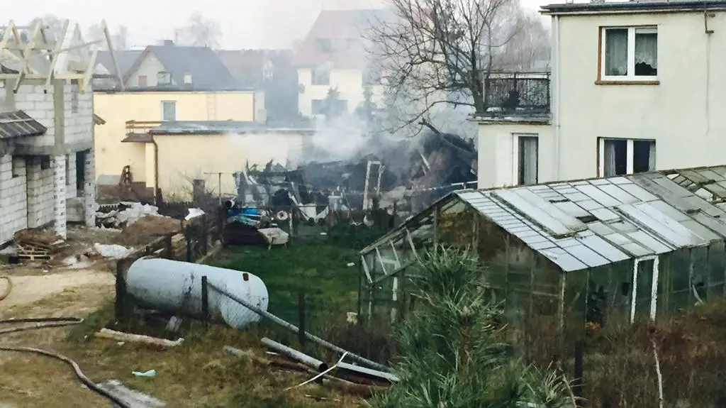 Pożar w Dziemianach
