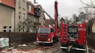 Pożar w Gdańsku