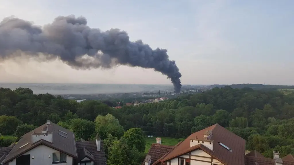 Pożar w Gdańsku