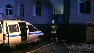 Pożar w hospicjum w Chojnicach