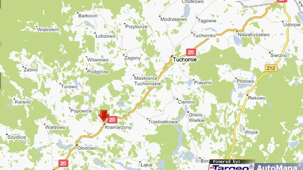 Pożar w Kramarzynach 