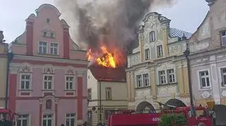 Pożar w Lądku-Zdroju