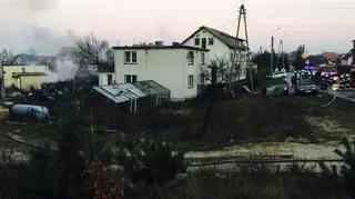 Pozar wybuchł ok