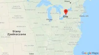 Pożar wybuchł w mieście Erie w Pensylwanii