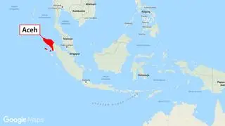 Pożar wybuchł w prowincji Aceh na północnym zachodzie Indonezji