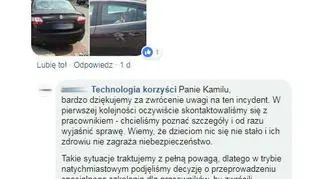 Pracodawca kierowcy tak zareagował na zostawienie dzieci w aucie