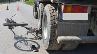 "Prawdopodobnie nie ustąpił pierwszeństwa rowerzyście"