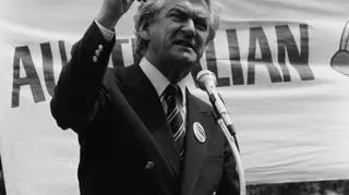 Premier Bob Hawke w latach 80.