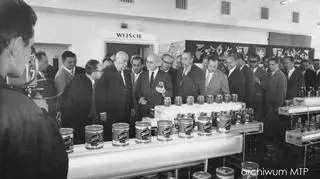 Premier Józef Cyrankiewicz i "Green Peas" czyli zielony groszek