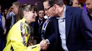 Premier Mateusz Morawiecki pogratulował Viki Gabor 