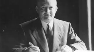 Premier Stanisław Mikołajczyk podczas pracy