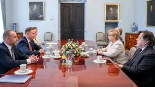 President Andrzej Duda has met with Chief Justice Małgorzata Gersdorf