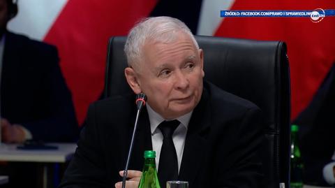 Prezes PiS Jarosław Kaczyński