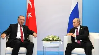 Prezydenci Erdogan i Putin rozmawiali o konieczności zawieszenia broni w Idlibie