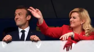 Prezydenci Francji i Chorwacji