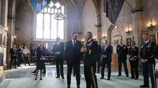 Prezydent Andrzej Duda w akademii West Point  