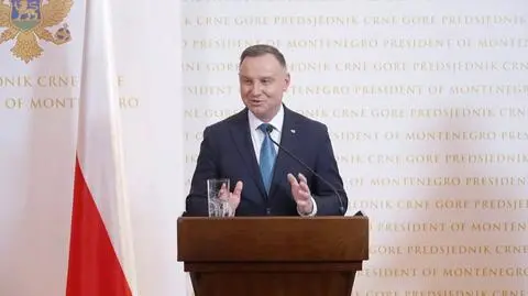 prezydent Andrzej Duda w Czarnogórze