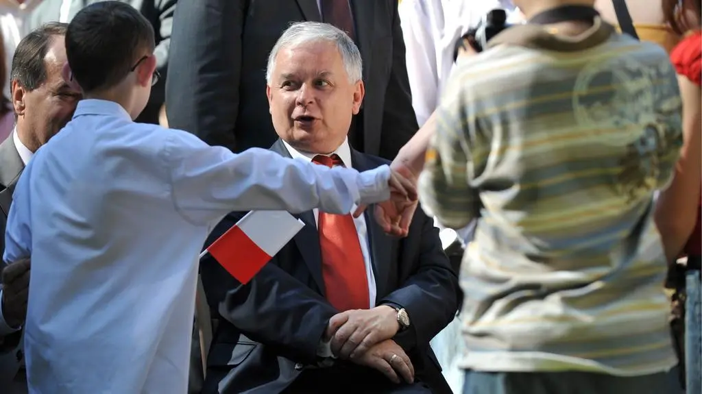 Prezydent i dzieci\PAP/Jacek Turczyk
