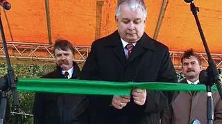 Prezydent otwiera targi, fot: tvn24.pl
