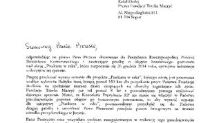 Prezydent RP chwali akcję 