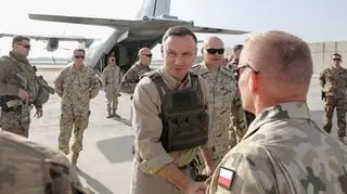 Prezydent w poniedziałek spotkał się z polskimi żołnierzami w Afganistanie