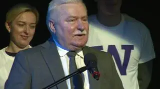 Prezydent Wałęsa popiera Adamowicza 