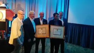 Profesor Adam Maciejewski odebrał prestiżową nagrodę Godina