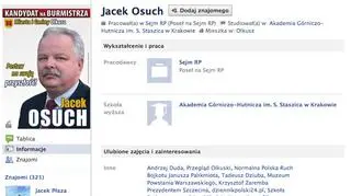 Profil posła Osucha