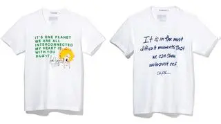 Projekt Cindy Lauper i Charlize Theron (fot. Uniqlo)